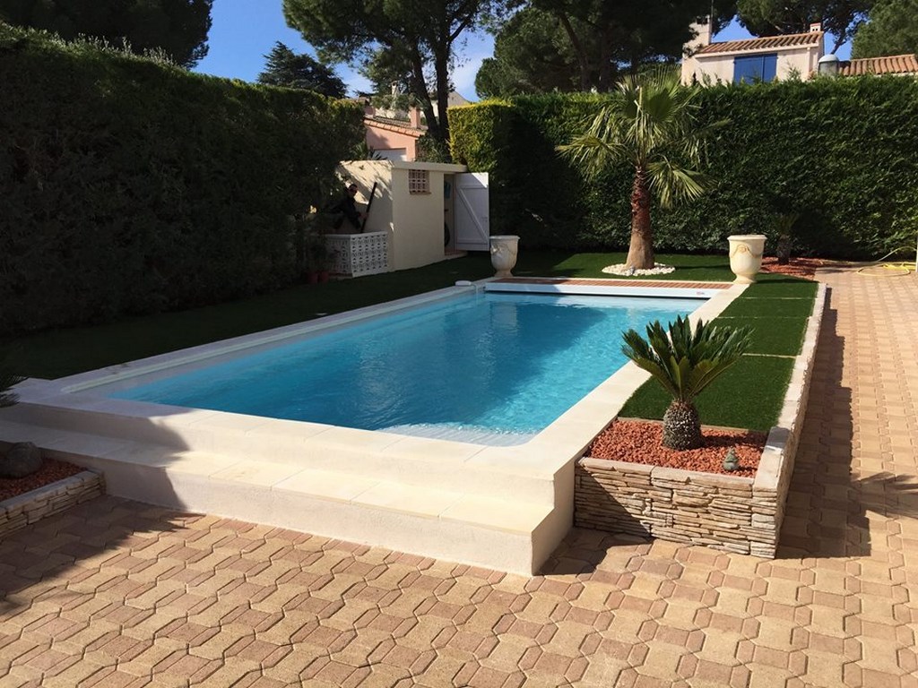 Construction piscine enterrée Béziers 